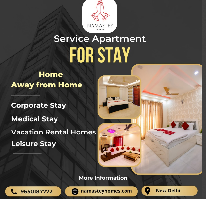 Serviced Apartment for Corporate Stays in Gurgaon